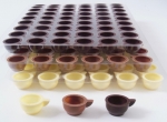 3 set Chocolate Cups assorted